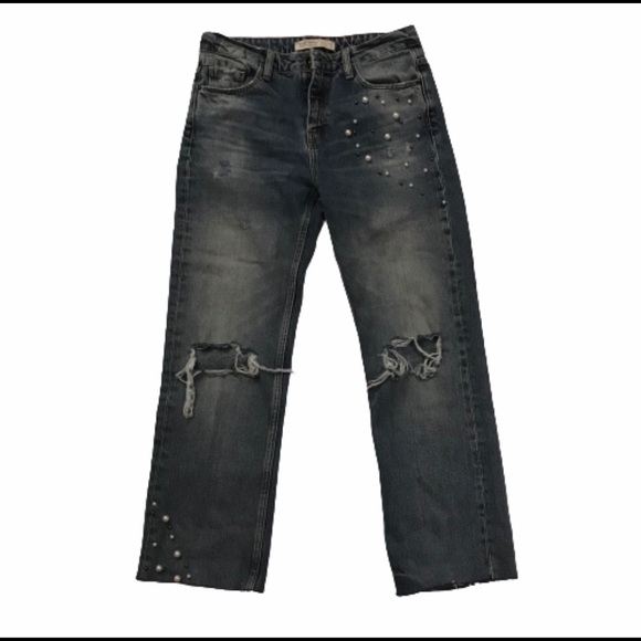 Zara - ripped & faded jeans- Z1975 Denim - Picture 2 of 5